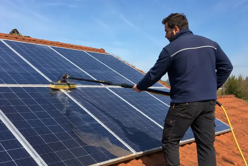 Nettoyage et entretien de panneaux solaires à Denguin